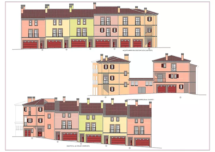 Casa numero 10 de obra nueva en el centro del pueblo de Perelada